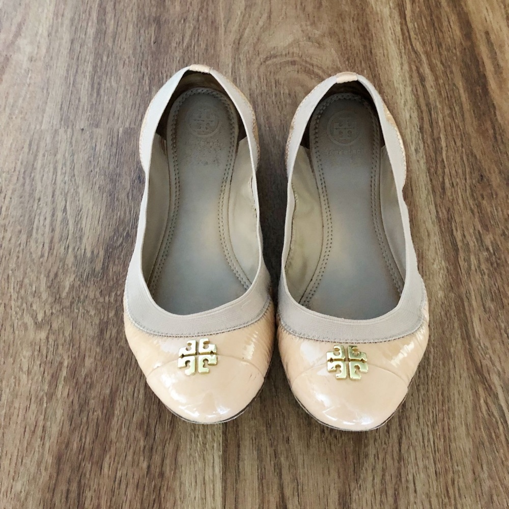 Tory Burch patent leather flats